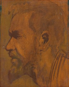 Head Study of a Thinker